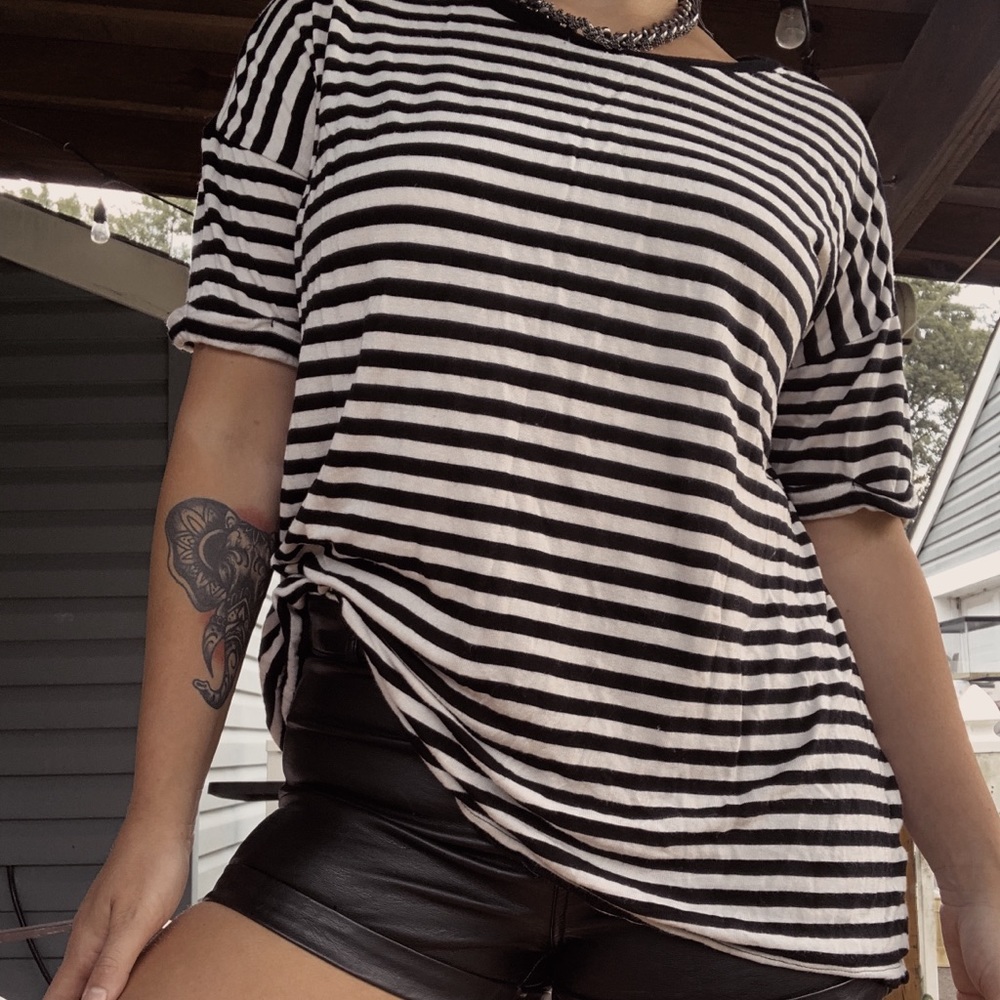 Forever 21 striped tee